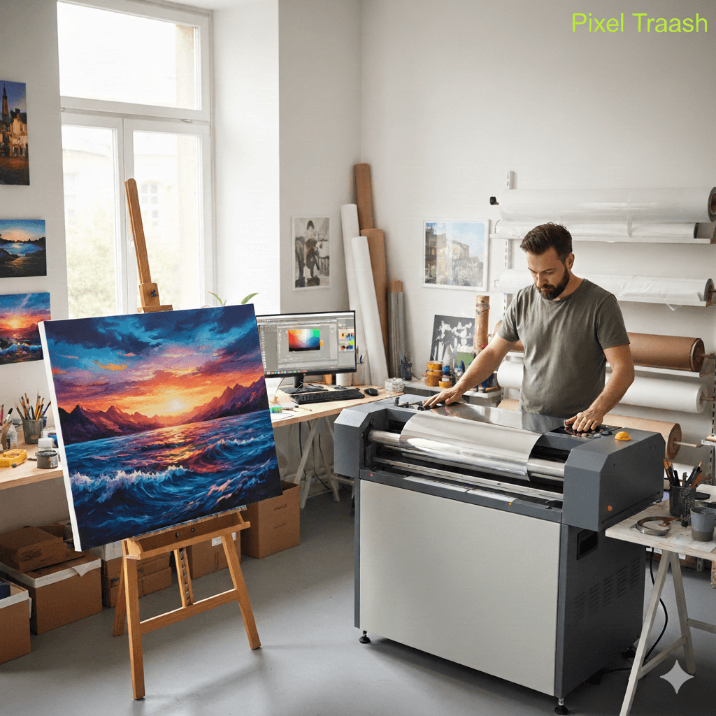 Canvas, Vinyl & Laminations